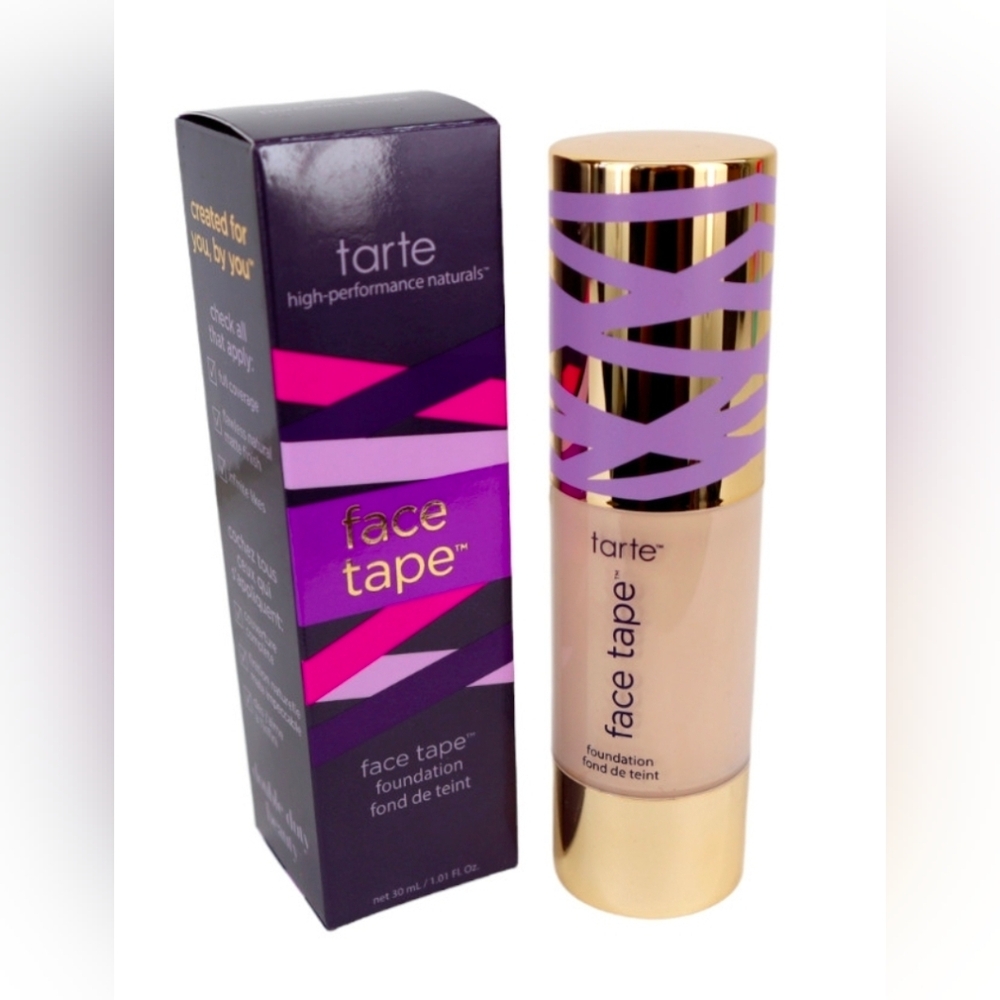 NEW Tarte Face Tape Foundation 47H Tan Honey